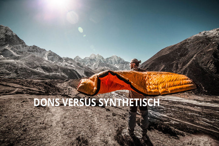Kiezen van de juiste slaapzak: Dons vs Synthetisch