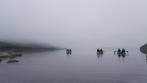 Survivallen en kanoën in Zweden