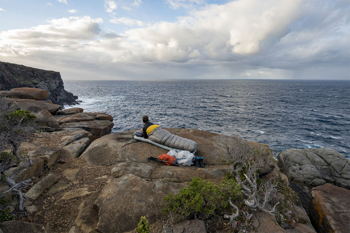 Ultralichte slaapmat voor zijslapers