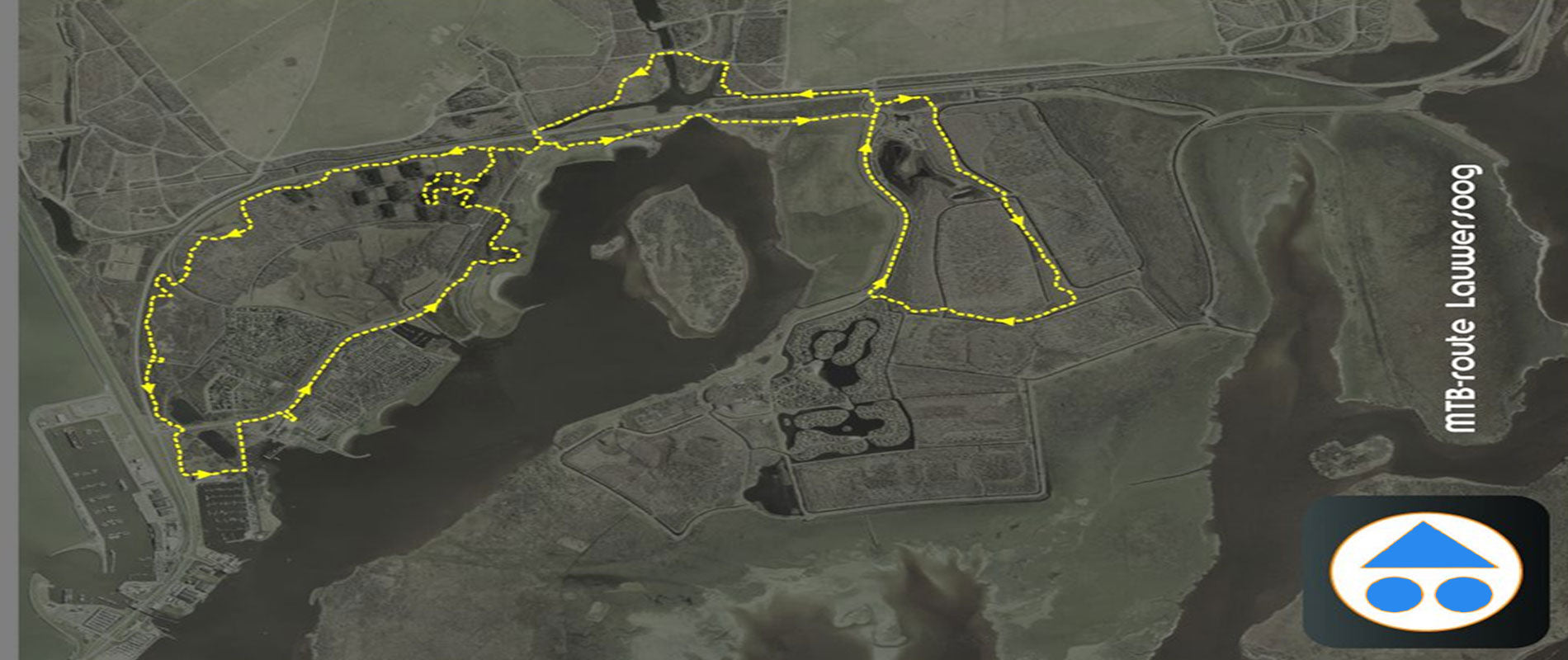 Officiële opening MTB-route Lauwersmeer