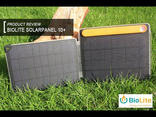 Product Review : BioLite Solarpanel 10+
