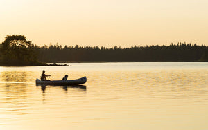 Per kano door Zweden