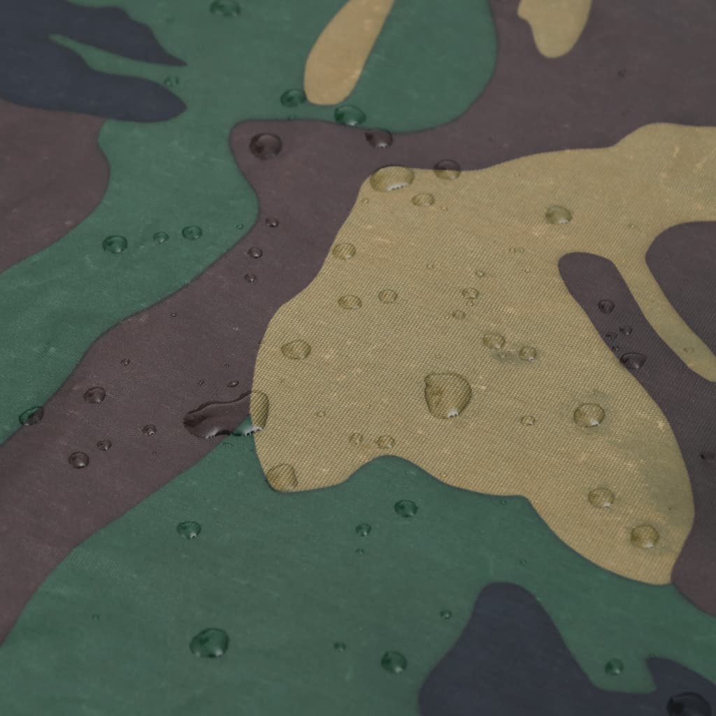 Regenpak 2-Delig Met Capuchon (Heren / Camouflage / Maat )