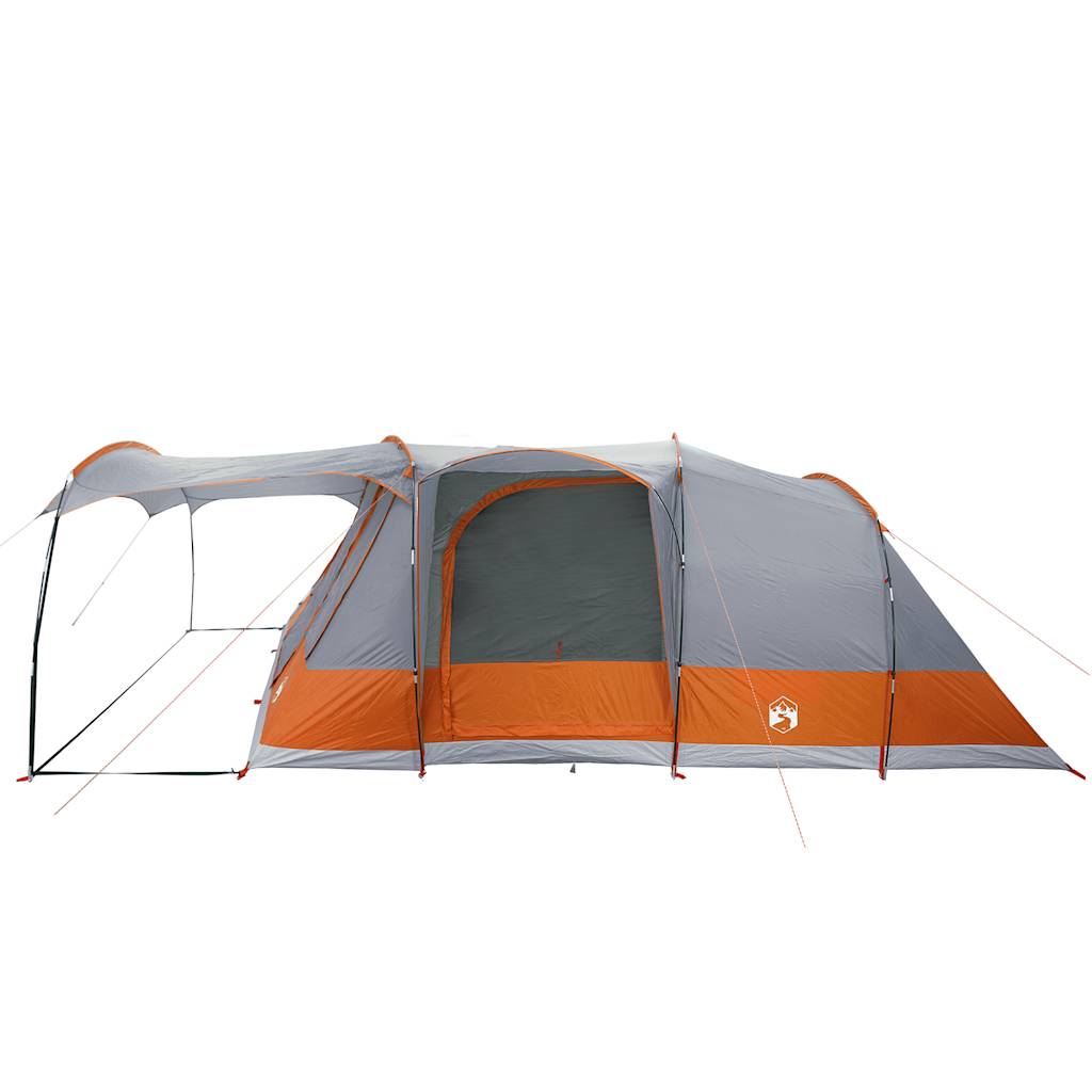 Tunneltent 5-Persoons Waterdicht Grijs En Oranje